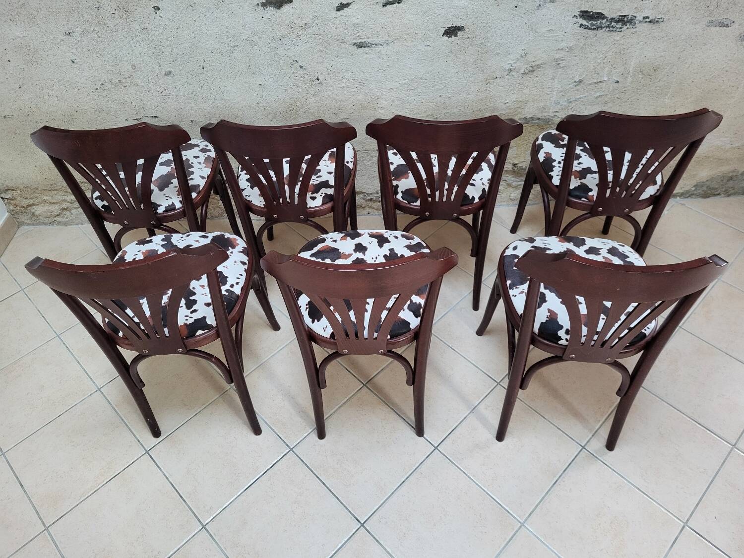 7 chaises bistrot bridge