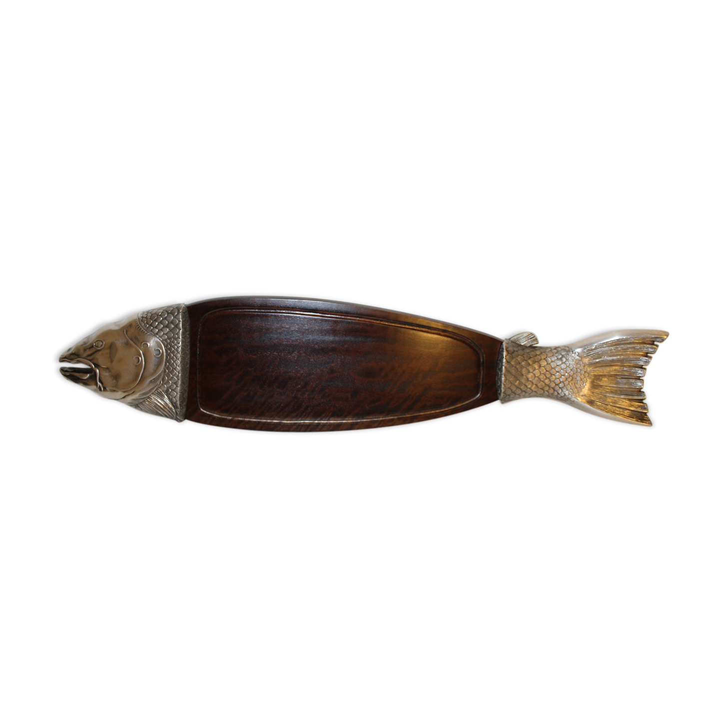 Large dish to serve vintage fish