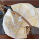 6 old damask tea towels