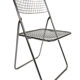 Set of four chrome folding chairs by Niels Gammelgaard for Ikea 1970