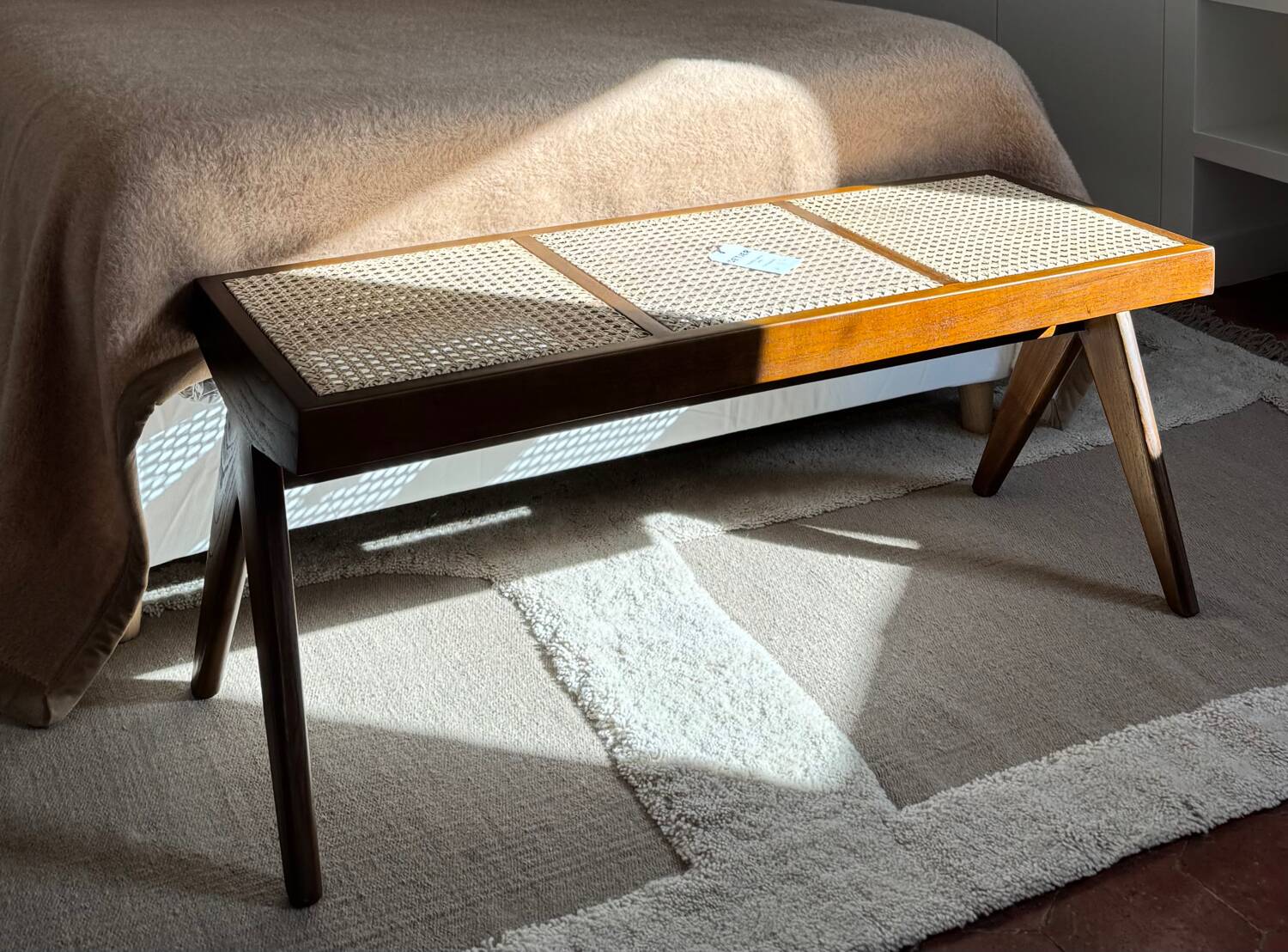 Wooden benches - Dark Brown