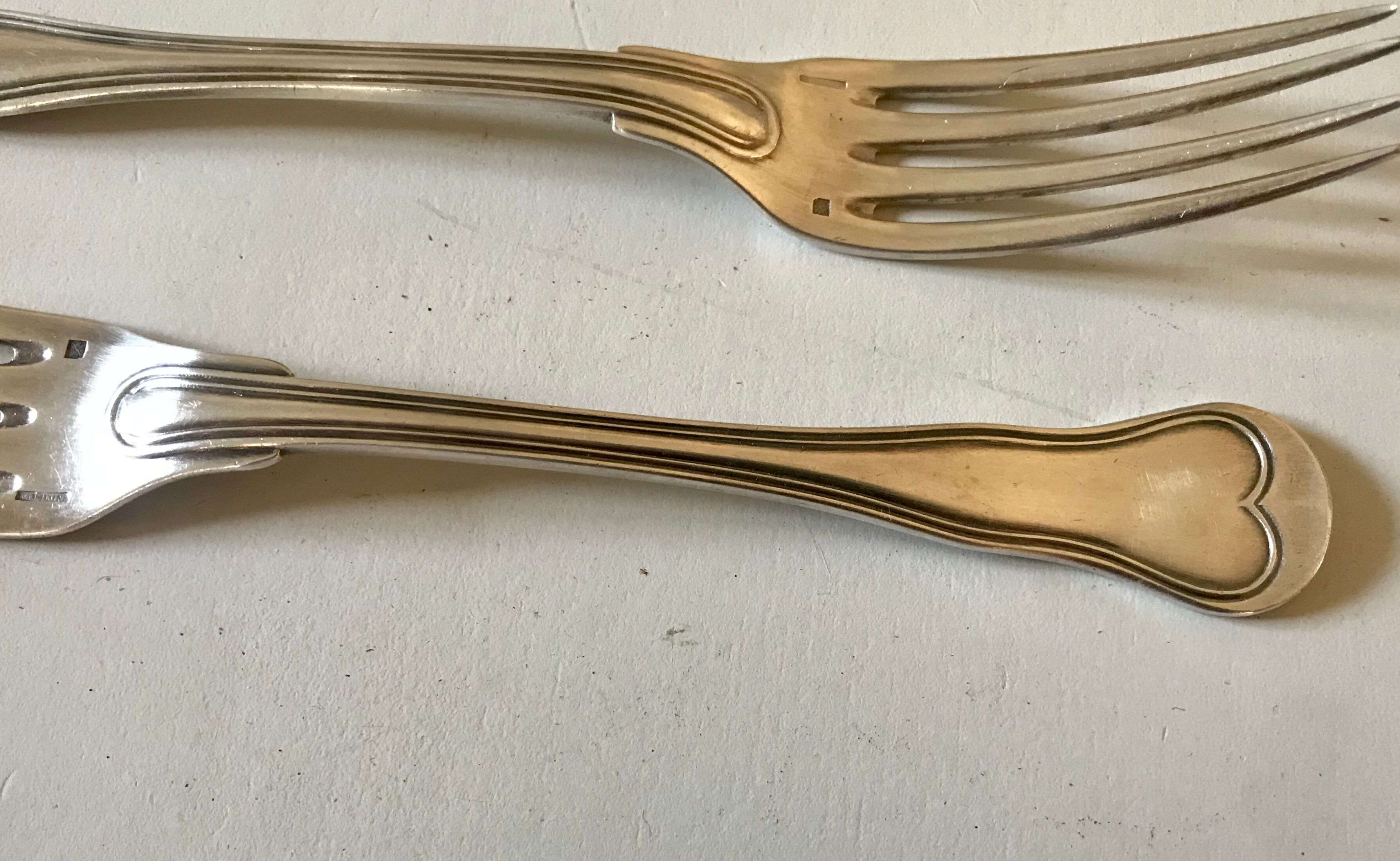 11 Lejeune silver metal covers