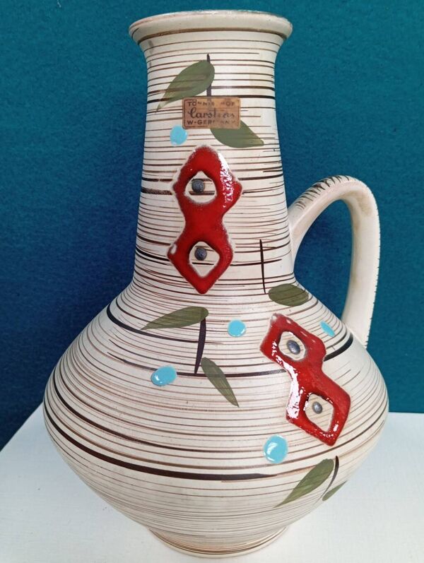 Vase céramique West Germany années 60