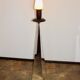 1990s floor lamp – metal and glass