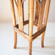 Pair of bamboo and vintage rattan harnesses