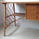 Bureau en rotin Sognot