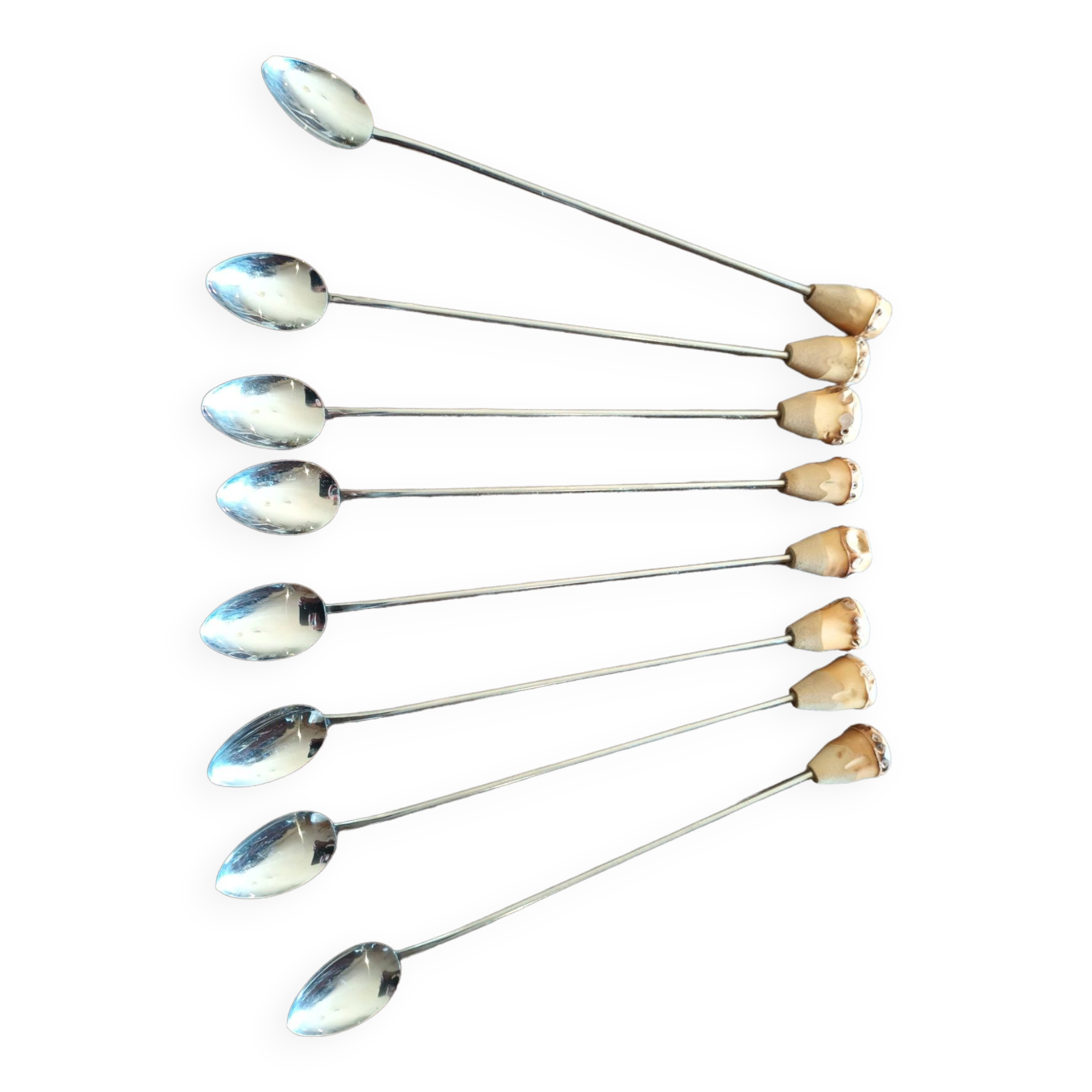 Cocktail or ice cream spoons
