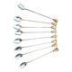 Cocktail or ice cream spoons