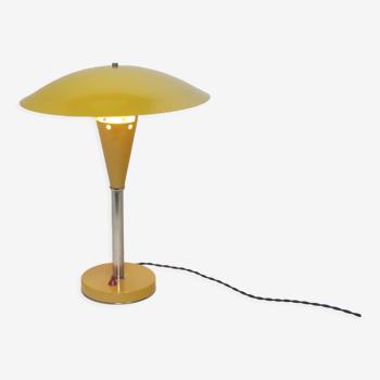 Yellow mushroom lamp, 1970's