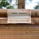 Vintage bamboo and rattan screen, 1970s