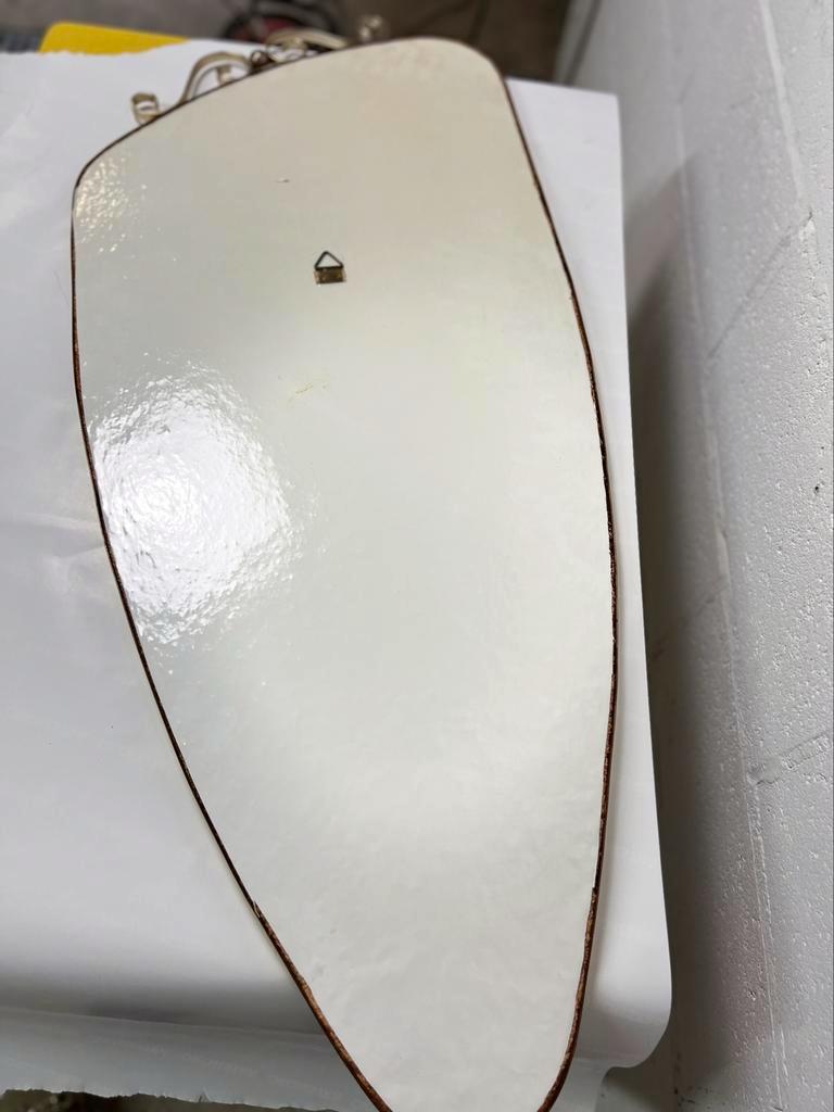 Vintage rockabilly mirror