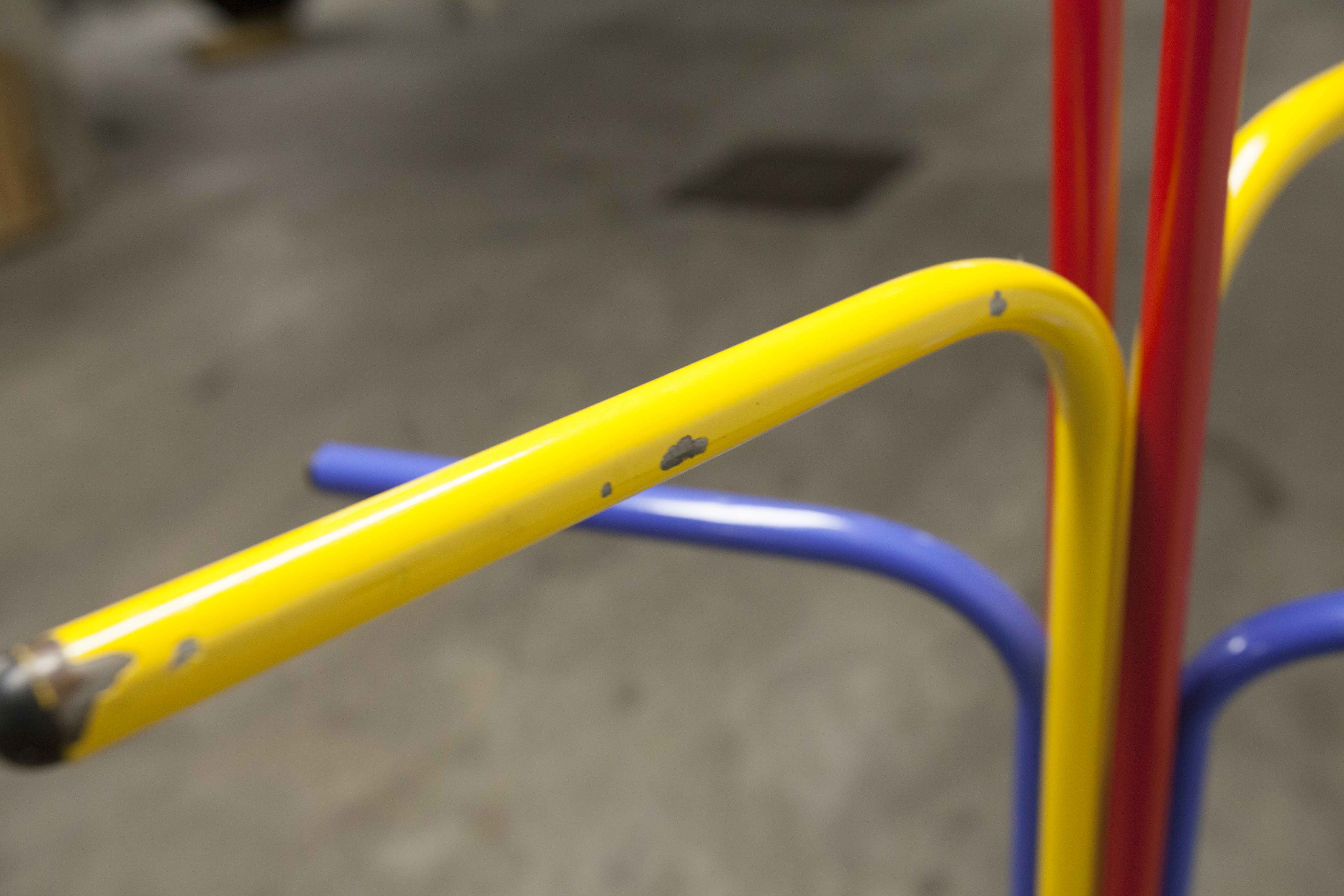 Child coat rack Ikea 1980 colored