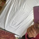 Large gilt mirror with beveled glass - Louis Philippe style