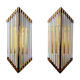 Pair of Venini sconces, Italy, 1980
