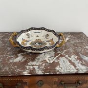 Plat, faïence de Gien, XIXème siècle, décor Renaissance