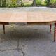 Renovated Louis Philippe round extendable dining table 115-2215cm 20th century