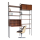 Free-standing teak bookshelf, Italy, 1960s