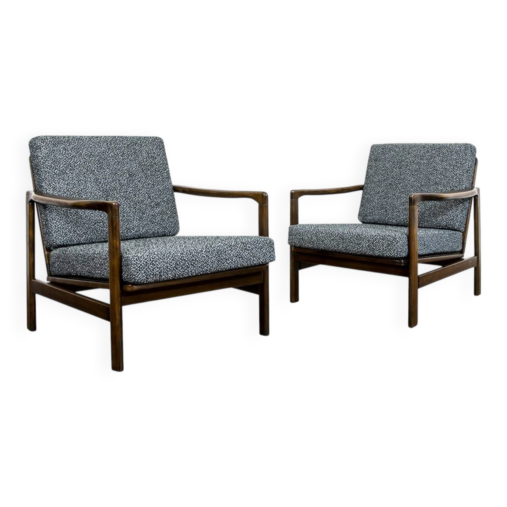 Mid Century Armchair By Zenon Bączyk, Poland, 1960's