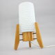 1960s rocket table lamp, Czechoslovakia
