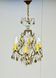 Baccarat Cage Chandelier In Bronze And Crystal Louis XV Style XIX Eme Century
