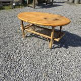 Rattan coffee table