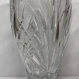 Vase en cristal taillé J.G. Durand