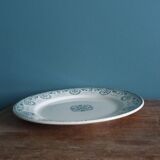 Iron Earth plate Boulenger Choisy-le-Roi, Iena decoration