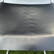 Pair of MR 10 chairs with Mies Van der Rohe laces, Knoll International