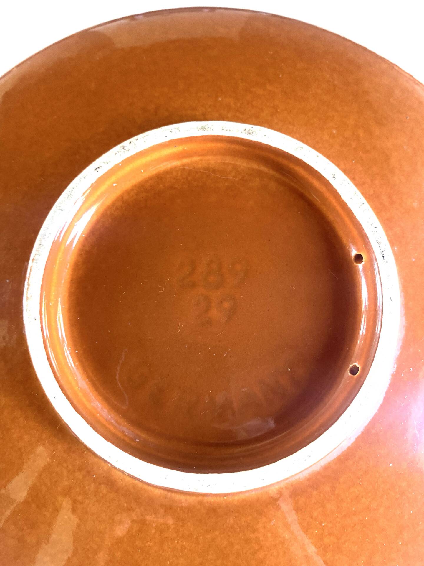 Plate West Germany in ceramic - Ø 30 cm