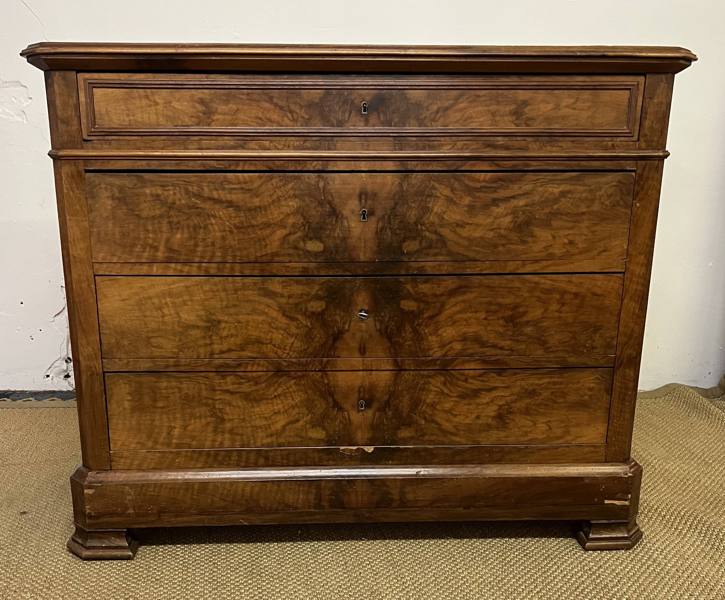 Vintage Louis Phillipe chest of drawers