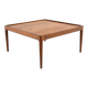 Square coffee table with reversible top 'Hilleberg' - mid century modern