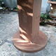 Table bistro ronde en bois vintage