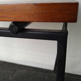 Vintage wooden nesting tables