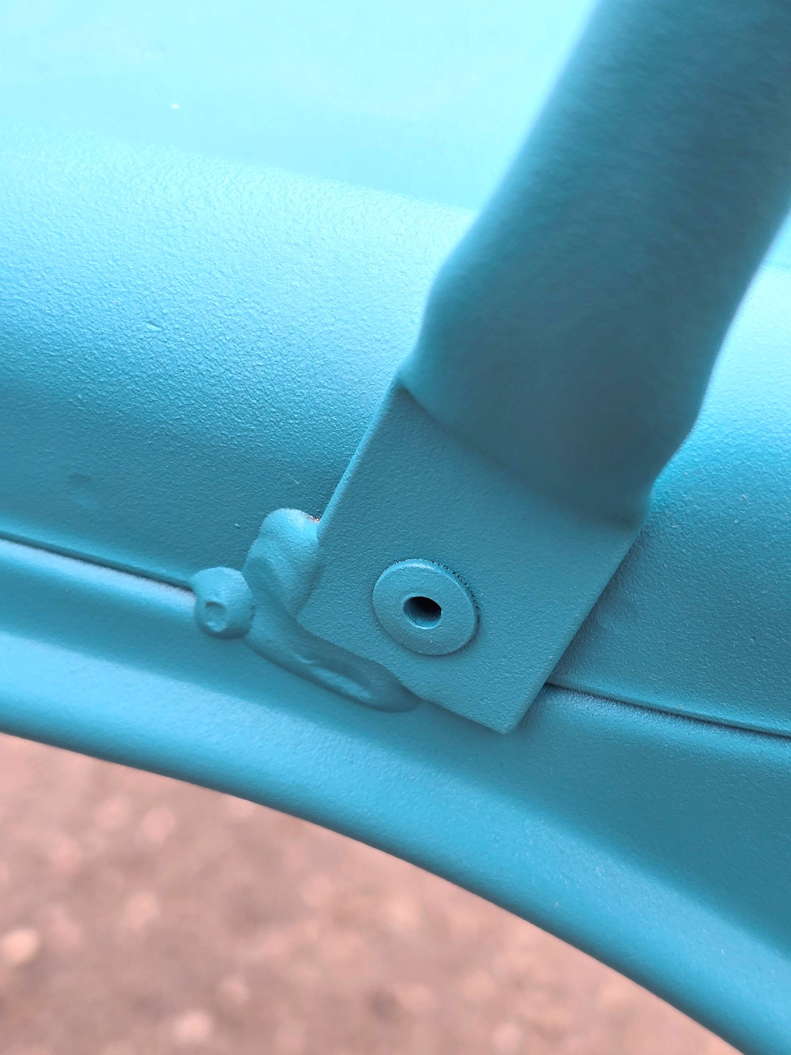 Set of 6 Tolix garden chairs