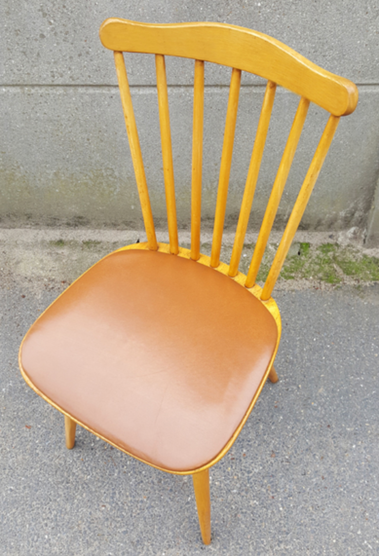 Bistro chair le Menuet, vintage, 60s