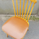 Chaise bistrot le Menuet vintage années 60