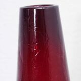Scandinavian style thick glass vase
