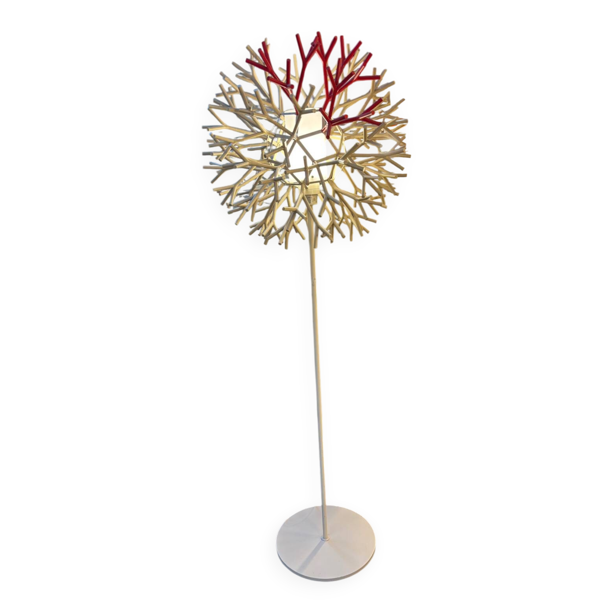 "Coral" floor lamp by Pallucco Italy