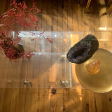 Table basse en plexiglass