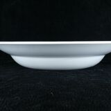 Round art deco faience dish of st amand no digoin