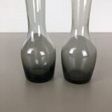 Set of 2 turmalin vases by Wilhelm Wagenfeld for WMF, Germany 1960s