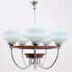 Art Deco chandelier, 1950s, Poland