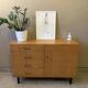 Commode vintage scandinave des années 60 en chêne clair