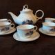 Asian porcelain tea or coffee set