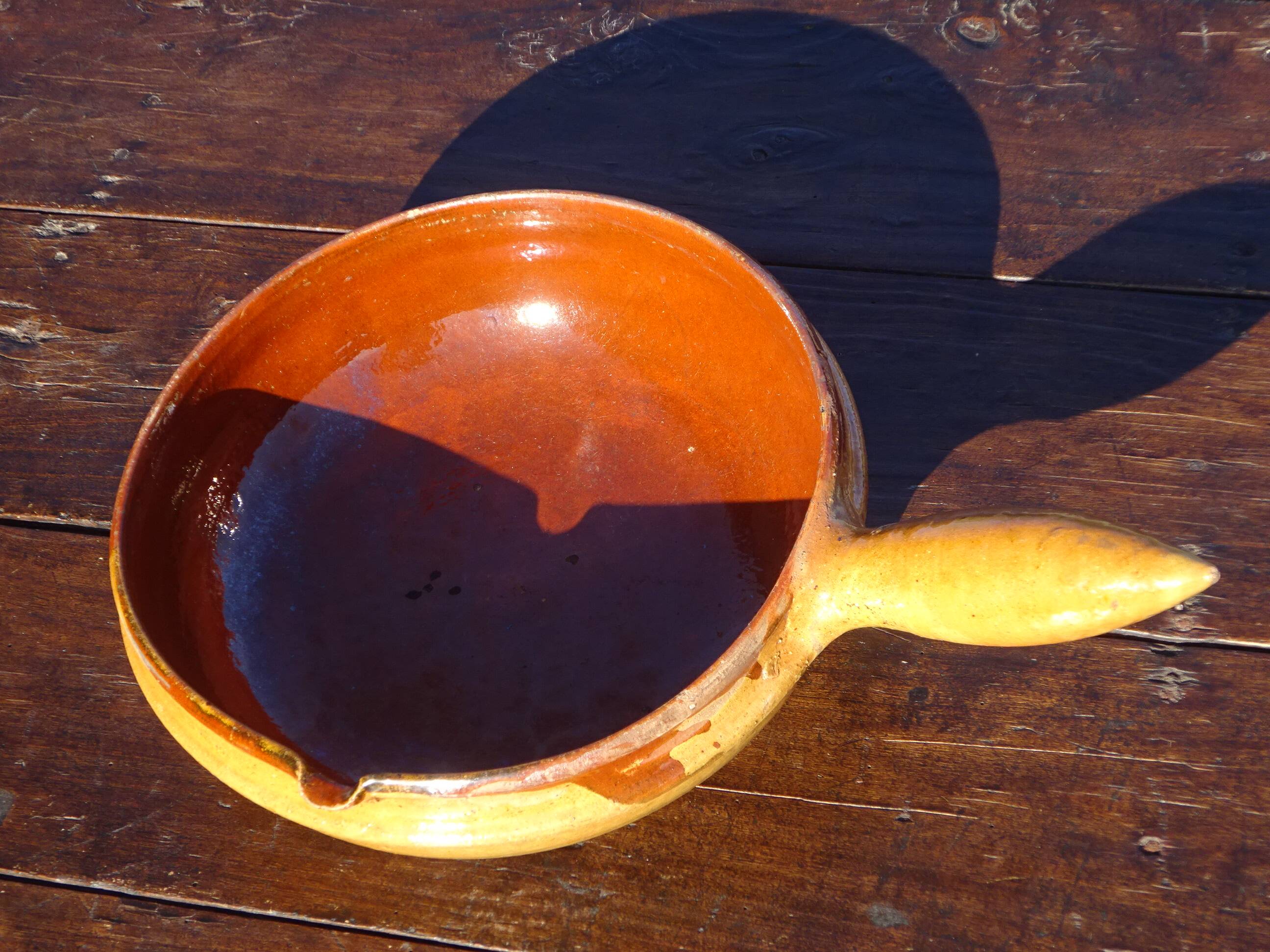 Vallauris terracotta dish