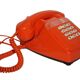 Orange socotel key phone - vintage 1980