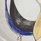 Vintage Saint-Clément flat bowl 1950