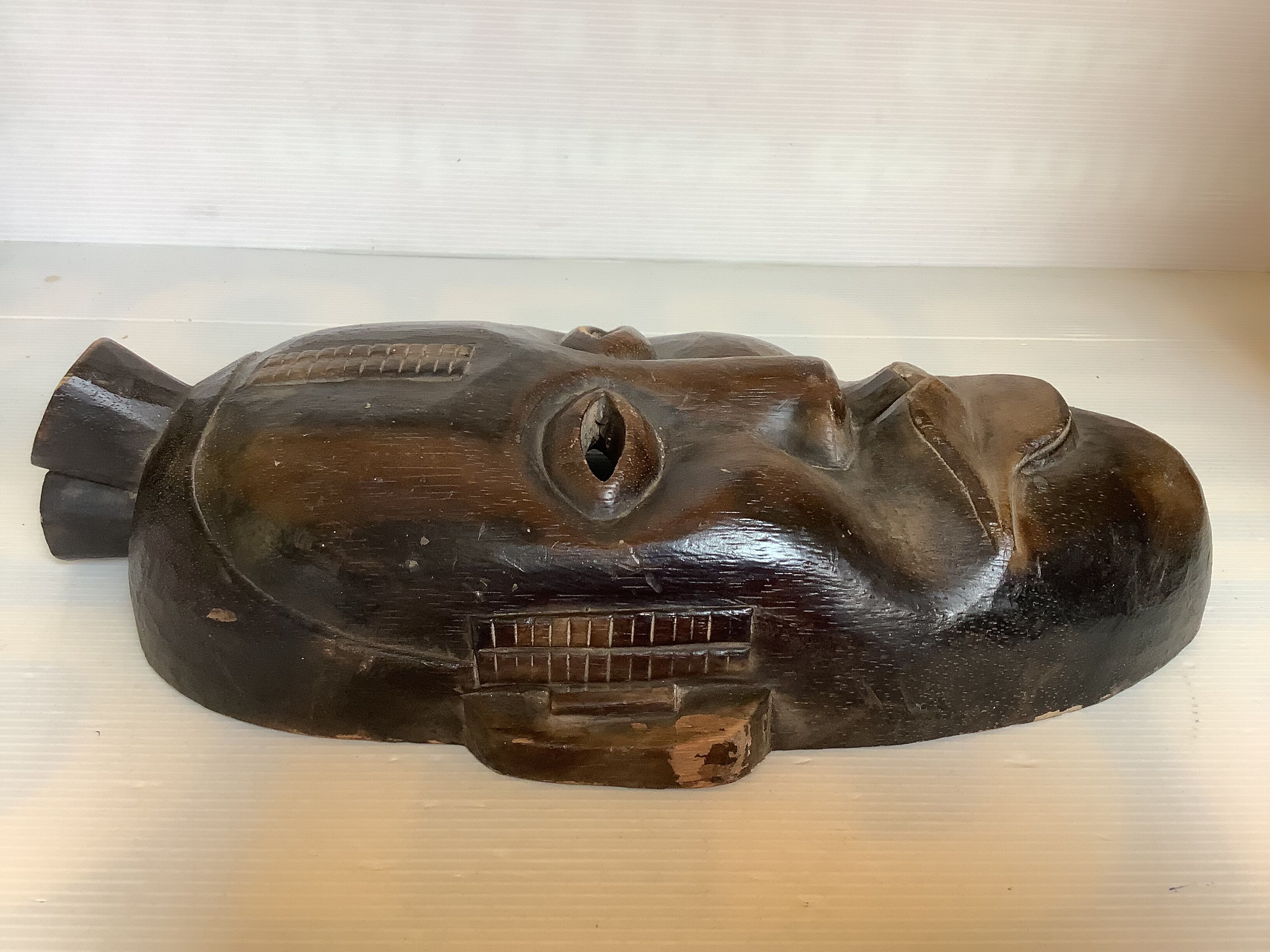 African wooden mask