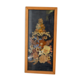 Frame dried flowers