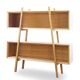 Scandinavian shelves oak